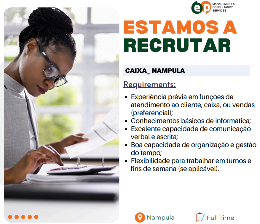Vaga – Caixa(a)