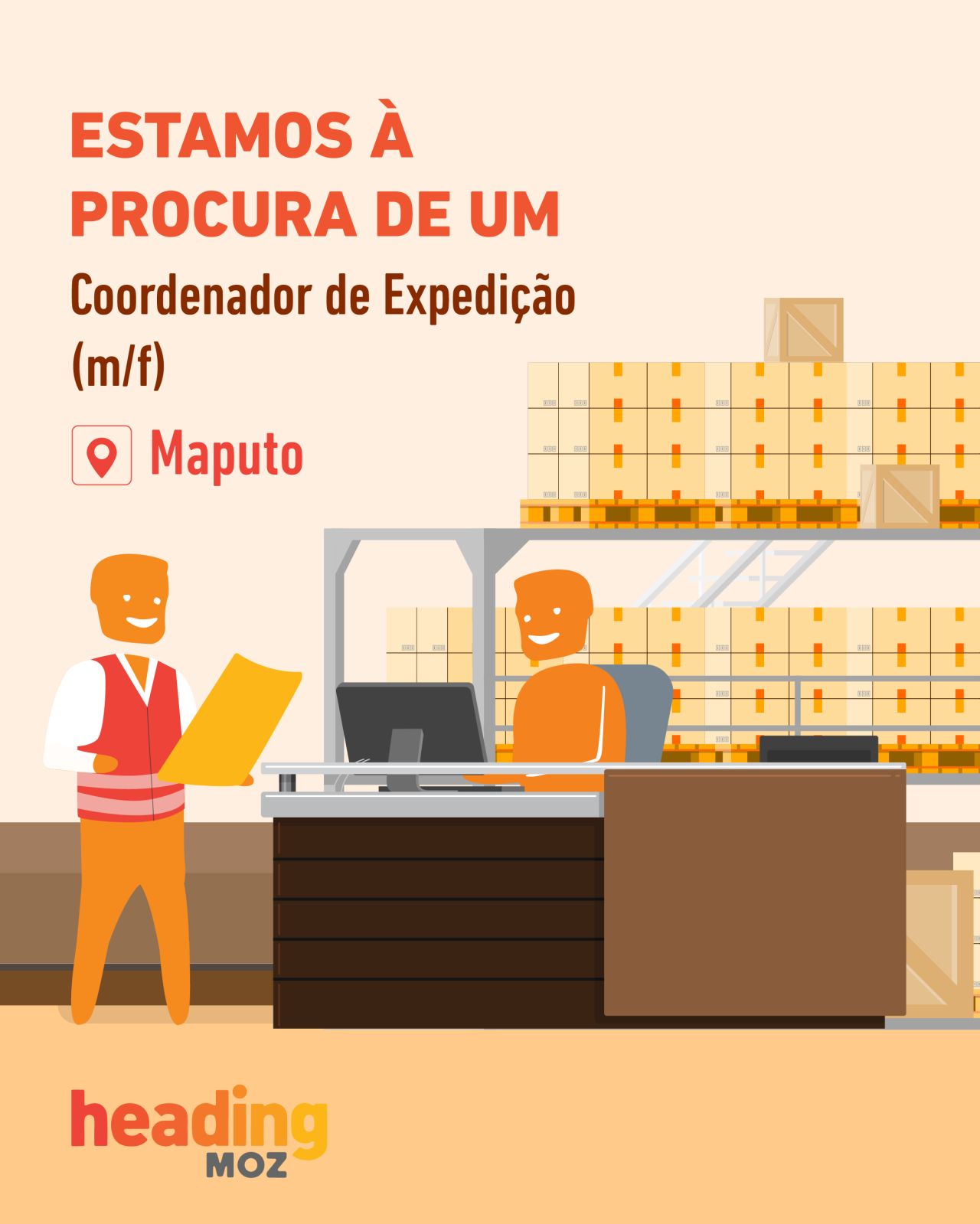 Vaga – Coordenador de Expedição