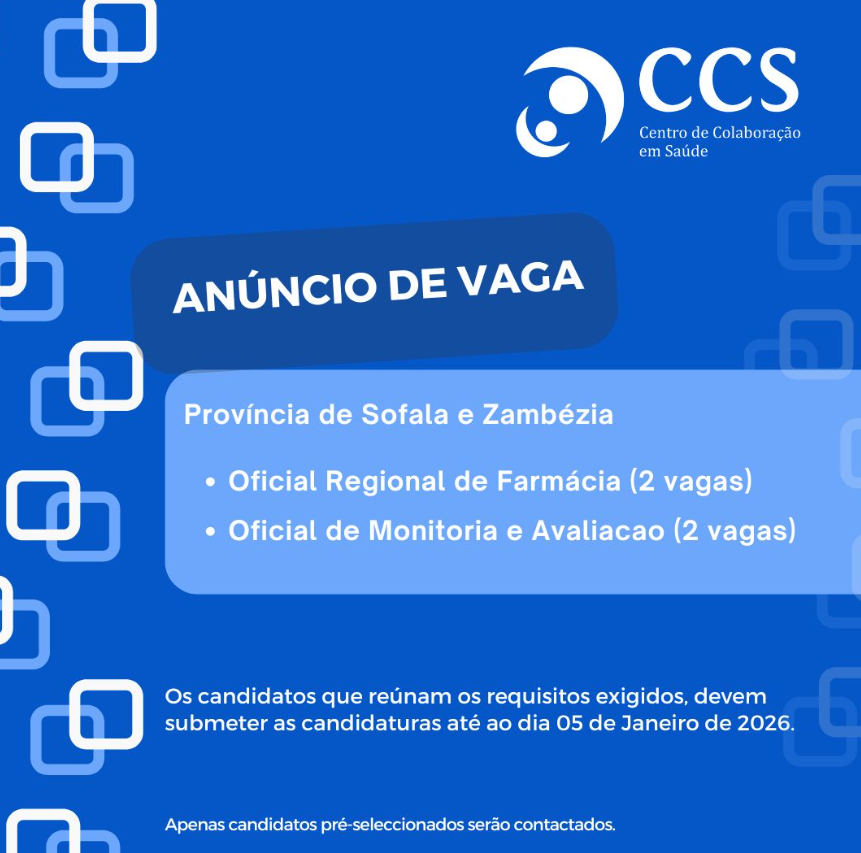 Vagas – (2) Oficial Regional de Farmácia  & (2) Oficial de M&A