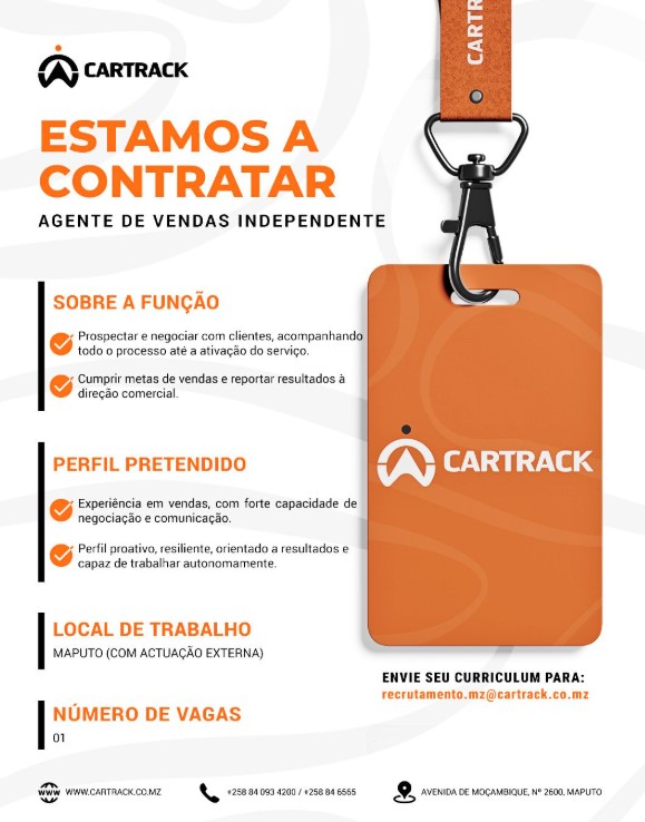 Vaga – Agente de Vendas Independete