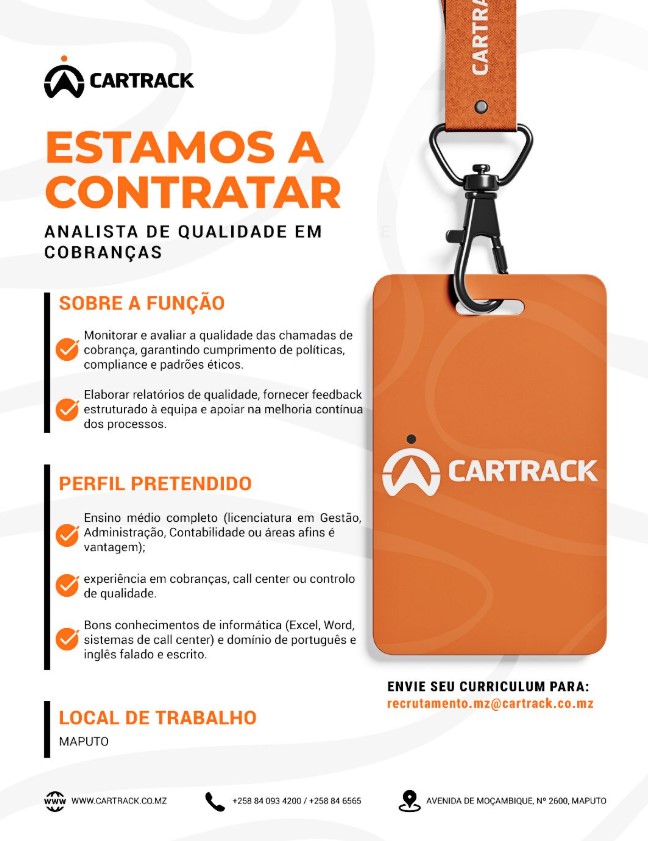 Vaga – Analista de Qualidade em Cobranças