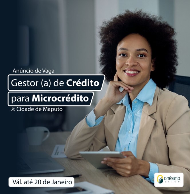 Vaga – Gestor(a) de Crédito para Microcrédito