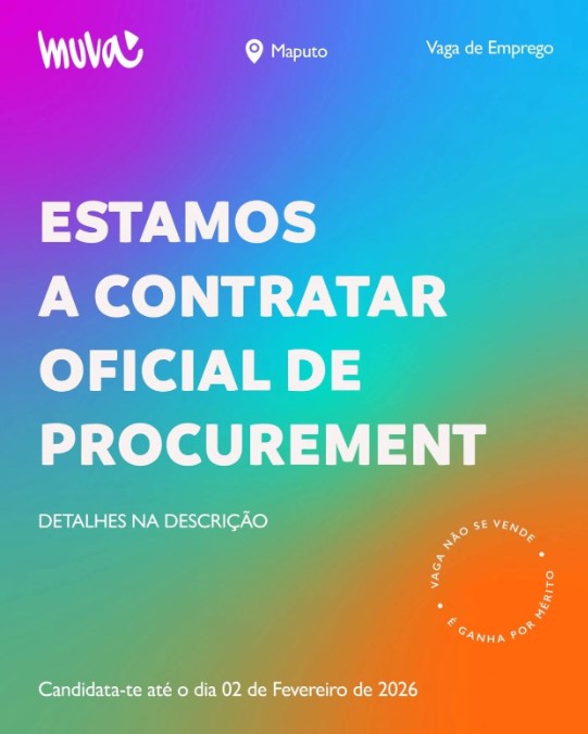 Vaga – Oficial de Procurement