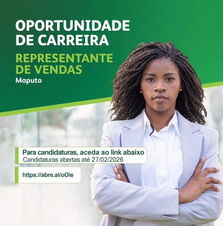 Vaga – Representante de Vendas