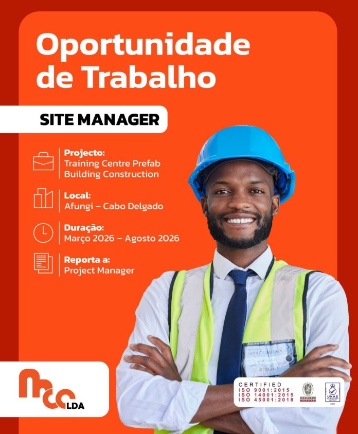 Vaga – Site Manager – Afungi